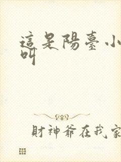 这是阳台小点声叫