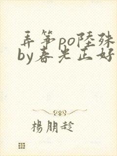 弄筝po陆殊词by春光正好