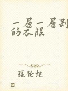一层一层剥掉你的衣服