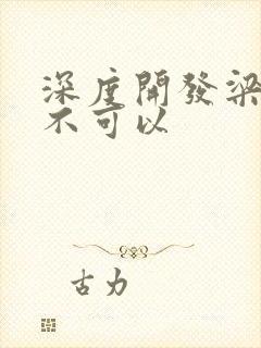 深度开发梁医生不可以