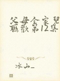 父母全家儿女大联欢第12集