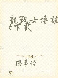 龙战士传说txt下载