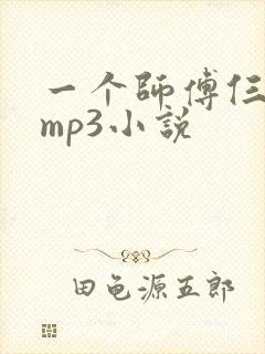 一个师傅仨徒弟mp3小说