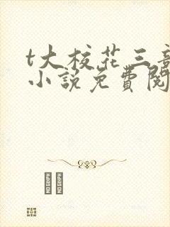 t大校花三部曲小说免费阅读全文