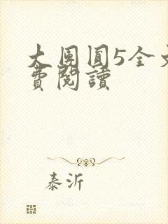 大团圆5全文免费阅读
