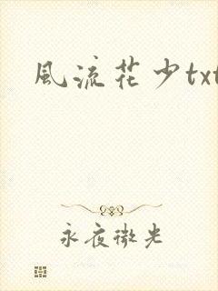风流花少txt