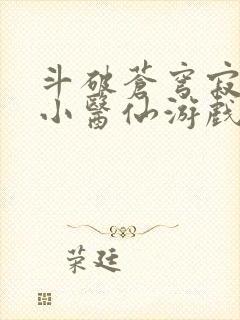 斗破苍穹寂寞的小医仙游戏世界