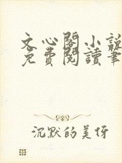 文心阁小说全文免费阅读笔趣阁