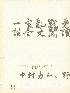 一家乱战爱莲小说全文阅读