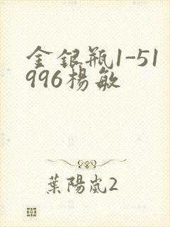 金银瓶1-51996杨敏