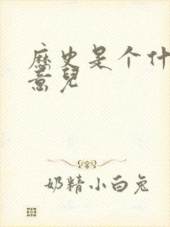 历史是个什么玩意儿