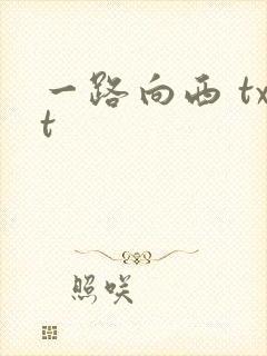 一路向西 txt