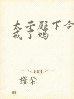 太子殿下今天破戒了吗