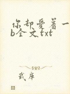 你却爱着一个sb全文txt