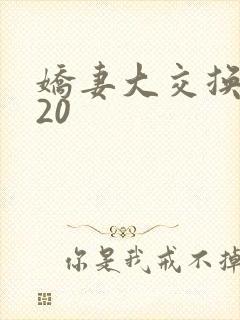 娇妻大交换1一20