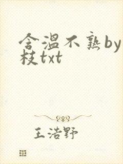 含温不熟by词枝txt