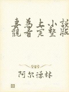 妻为上小说免费观看完整版笔趣阁