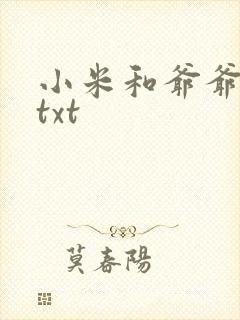 小米和爷爷全篇txt