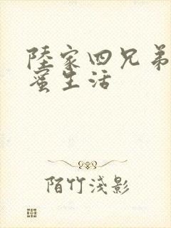 陆家四兄弟的甜蜜生活