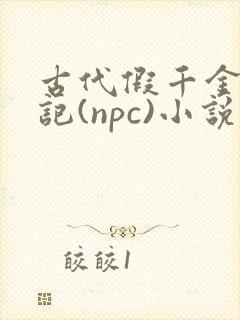 古代假千金挨日记(npc)小说