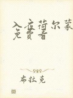 入夜荷尔蒙电影免费看