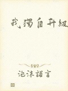 我独自升级小说