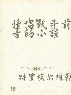 情侣战斗前适合看的小说