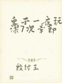 东子一夜玩弄白洁7次章节