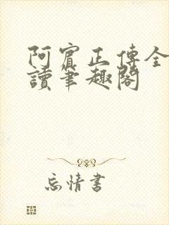 阿宾正传全文阅读笔趣阁