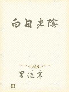 白日光阴