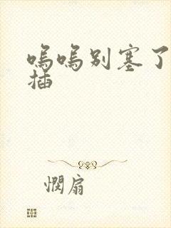 呜呜别塞了啊抽插