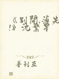 《别闹,薄先生!》沈繁星