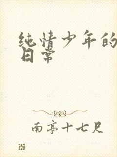 纯情少年的雌堕日常