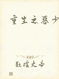 重生之恶少