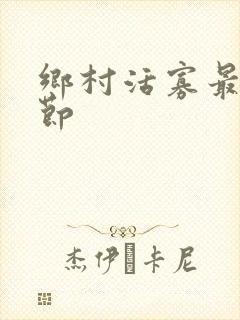 乡村活寡最新章节