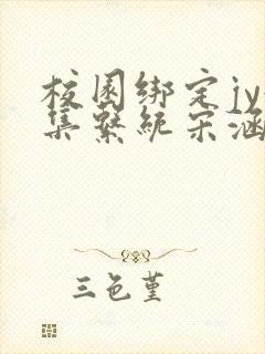 校园绑定jy收集系统宋涵笔趣阁