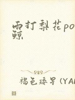 雨打梨花po问鲸