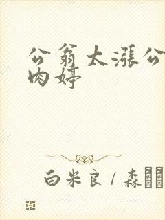 公翁太涨公欲息肉婷