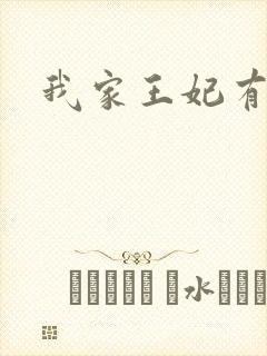 我家王妃有点野