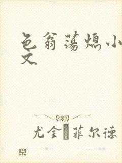 色翁荡熄小说全文