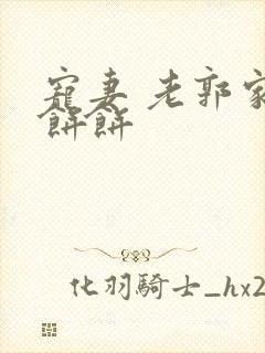 宠妻 老郭家的饼饼