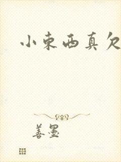 小东西真欠弄
