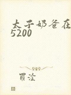 太子奶爸在花都5200