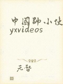中国帅小伙gayxvideos
