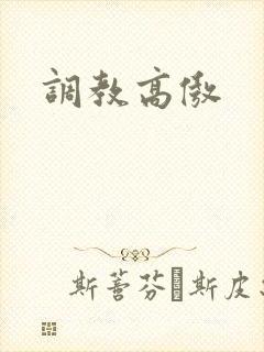 调教高傲