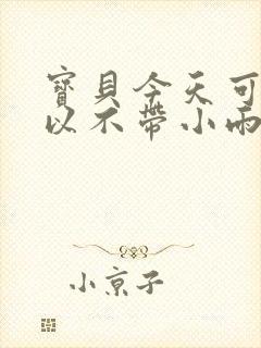 宝贝今天可不可以不带小雨伞