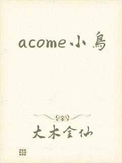 acome小鸟