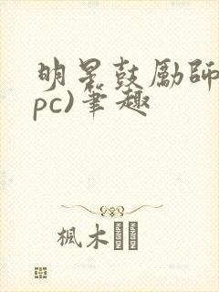 明星鼓励师(npc)笔趣