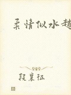 柔情似水赵雅儿