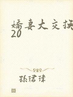 娇妻大交换1一20